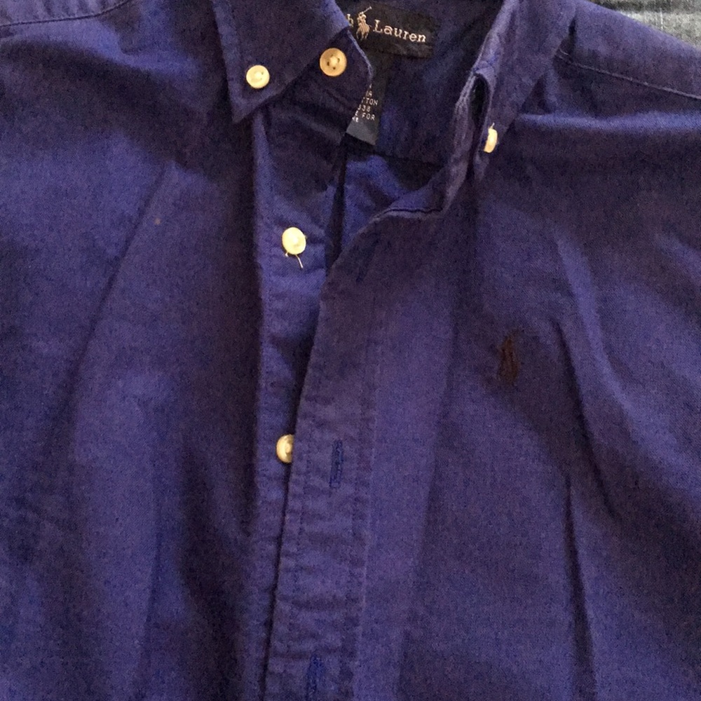 Ralph Lauren kids 5 button down shirt like new